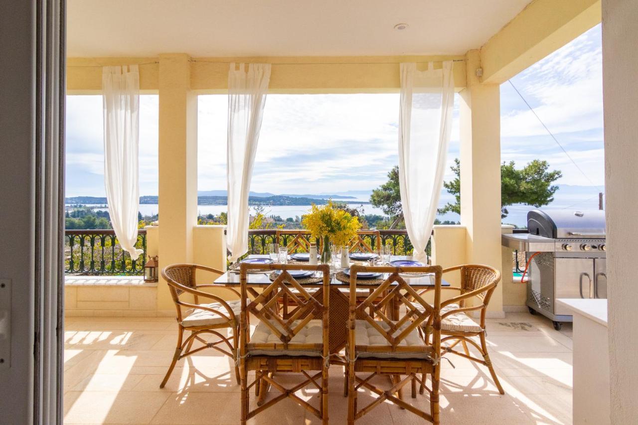 ポルト・ヘリ House With Amazing Ocean View And Patio - Poolヴィラ エクステリア 写真