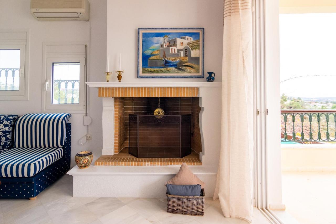 ポルト・ヘリ House With Amazing Ocean View And Patio - Poolヴィラ エクステリア 写真
