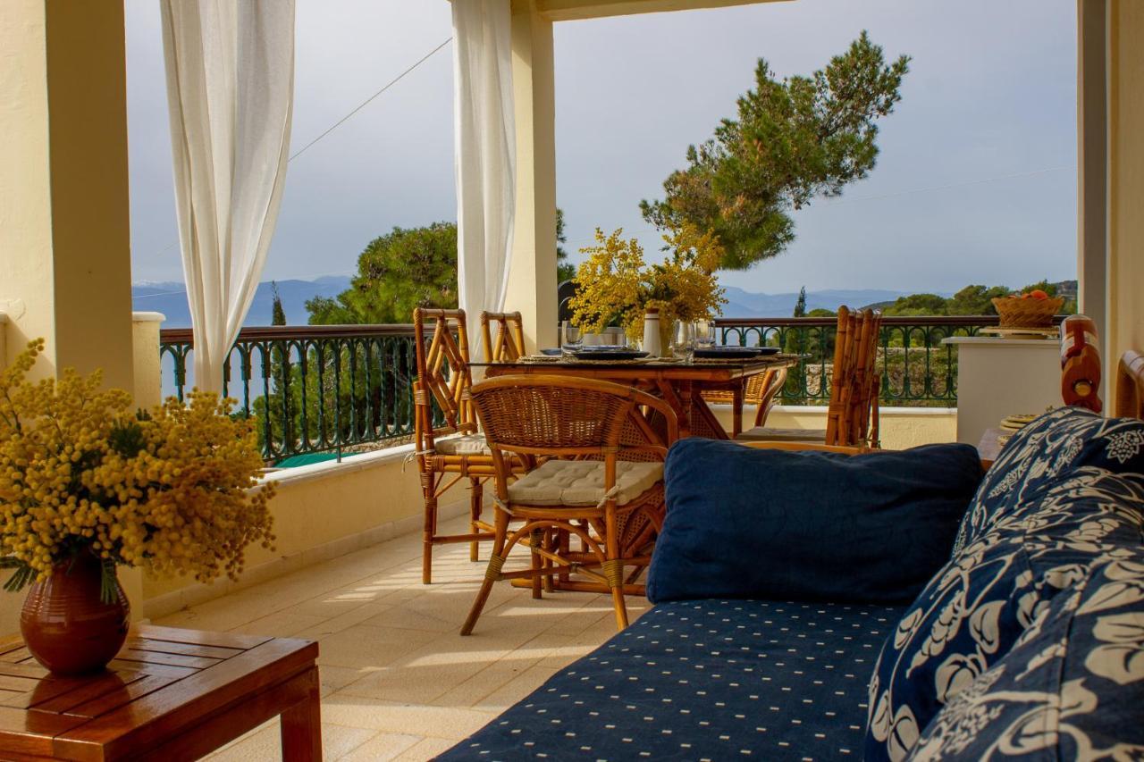 ポルト・ヘリ House With Amazing Ocean View And Patio - Poolヴィラ エクステリア 写真