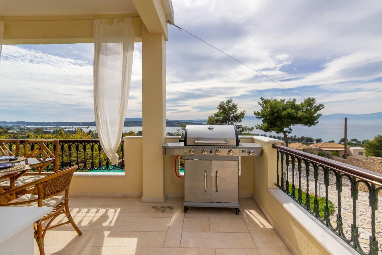 ポルト・ヘリ House With Amazing Ocean View And Patio - Poolヴィラ エクステリア 写真