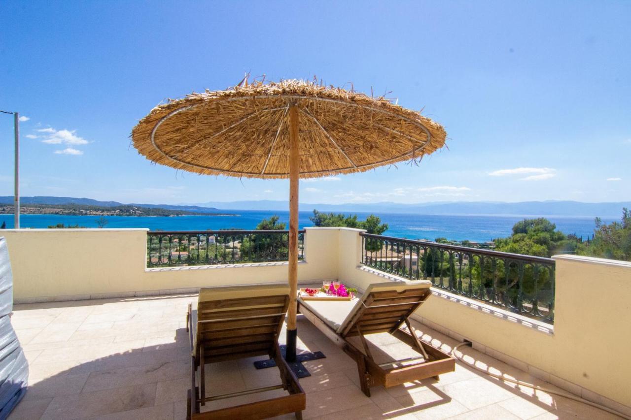 ポルト・ヘリ House With Amazing Ocean View And Patio - Poolヴィラ エクステリア 写真